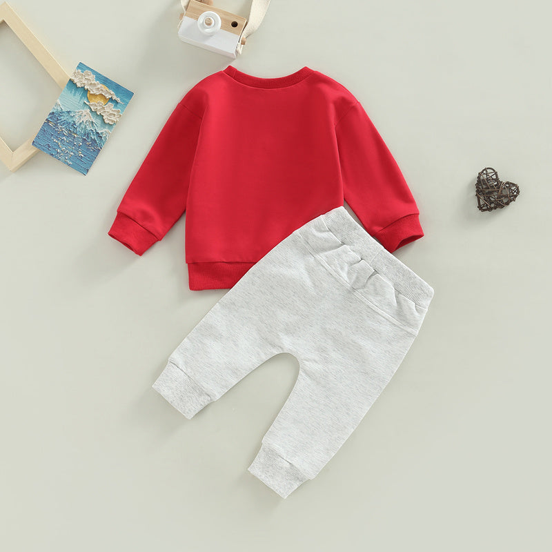 Fashion Letter Printing Baby Suit