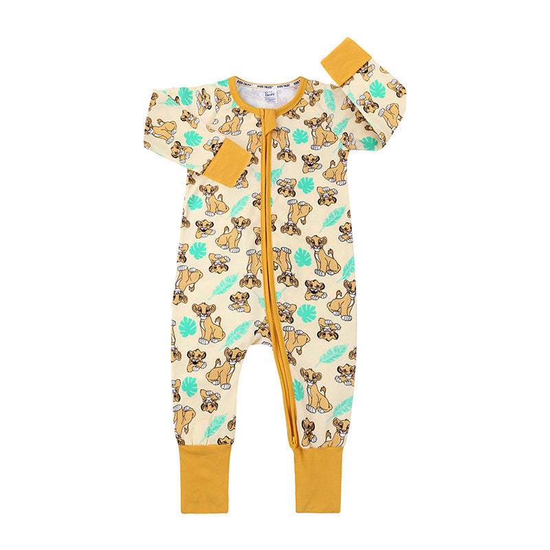 Children's Long-sleeved Romper Jump Suit