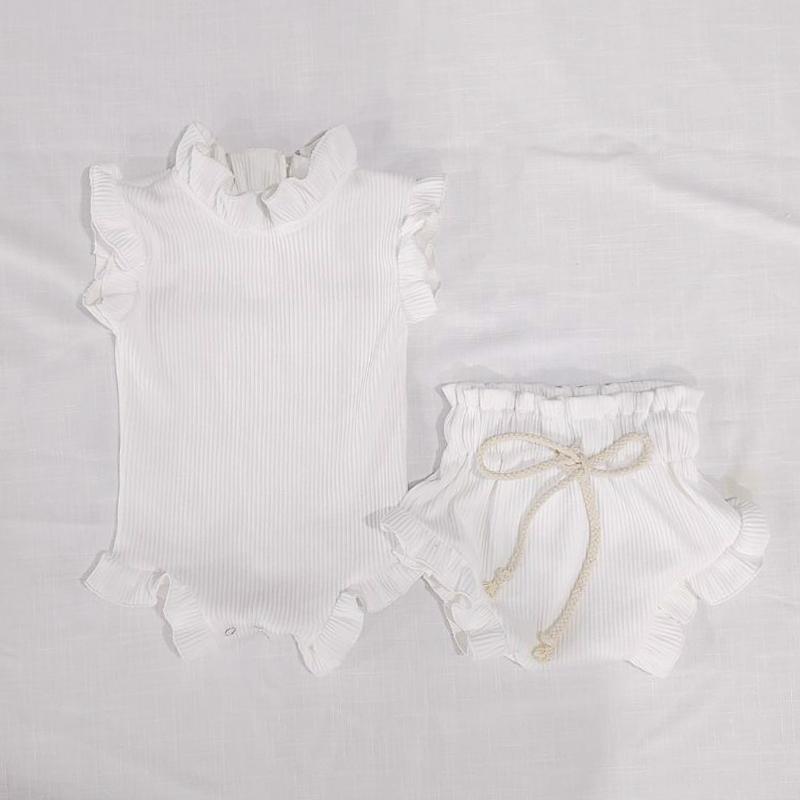 Baby One-piece Sleeveless Crawling Suit