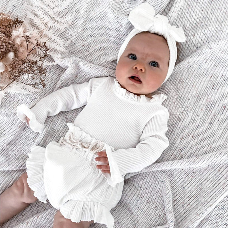 Baby One-piece Sleeveless Crawling Suit