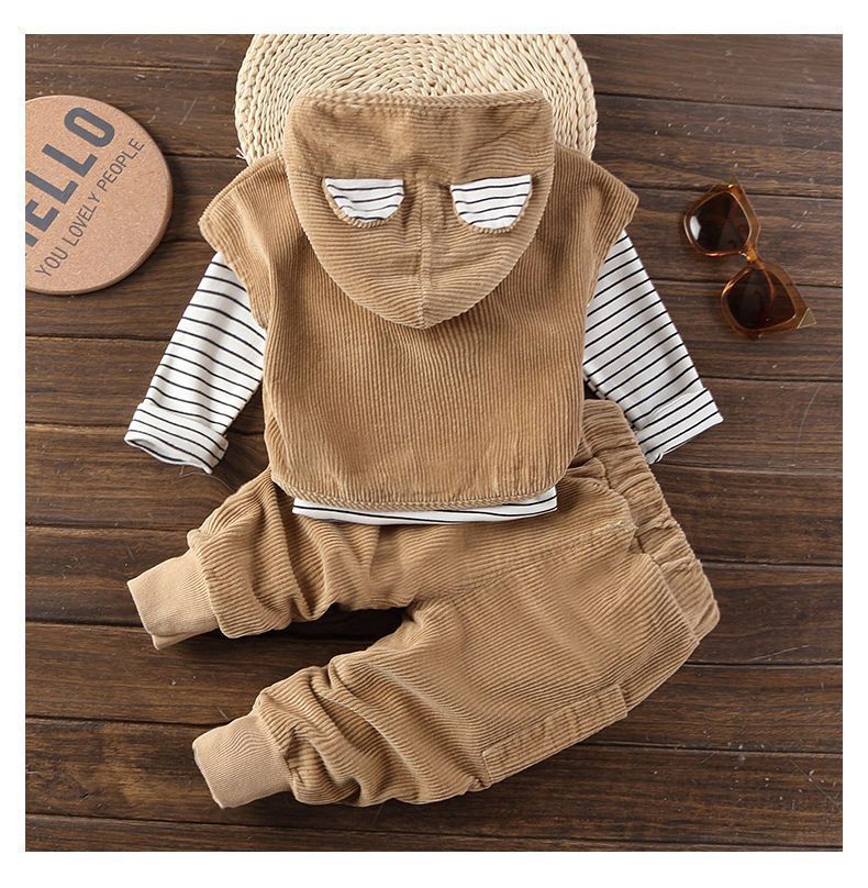 Two-Piece Hooded Set W/ Ears