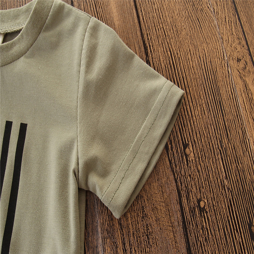 Little Boys Camo Suit