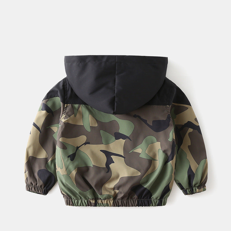 Camo Hoodie Set for Boys