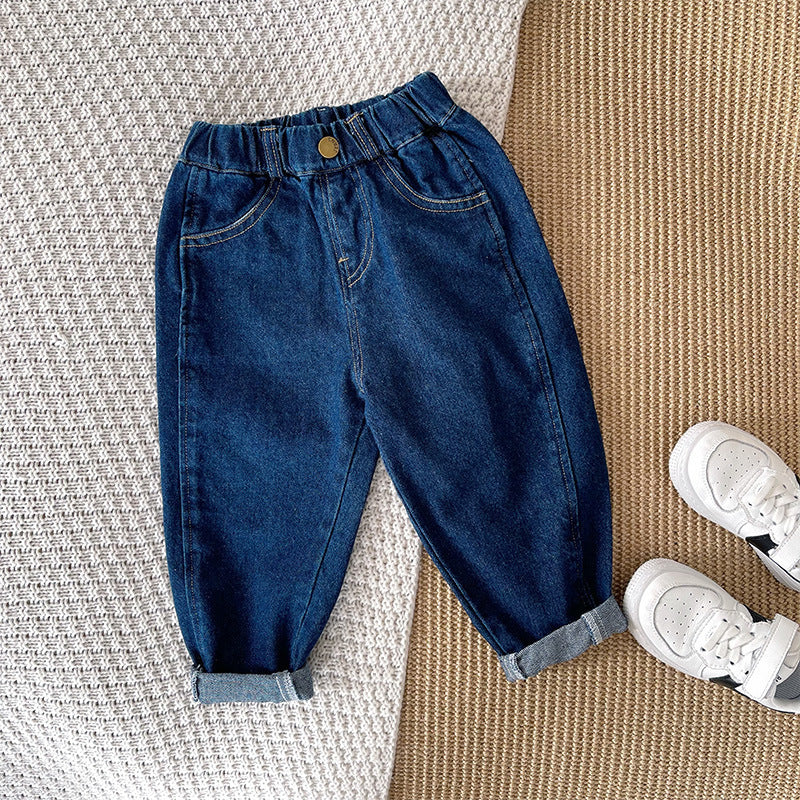Boys' Crimped Trousers