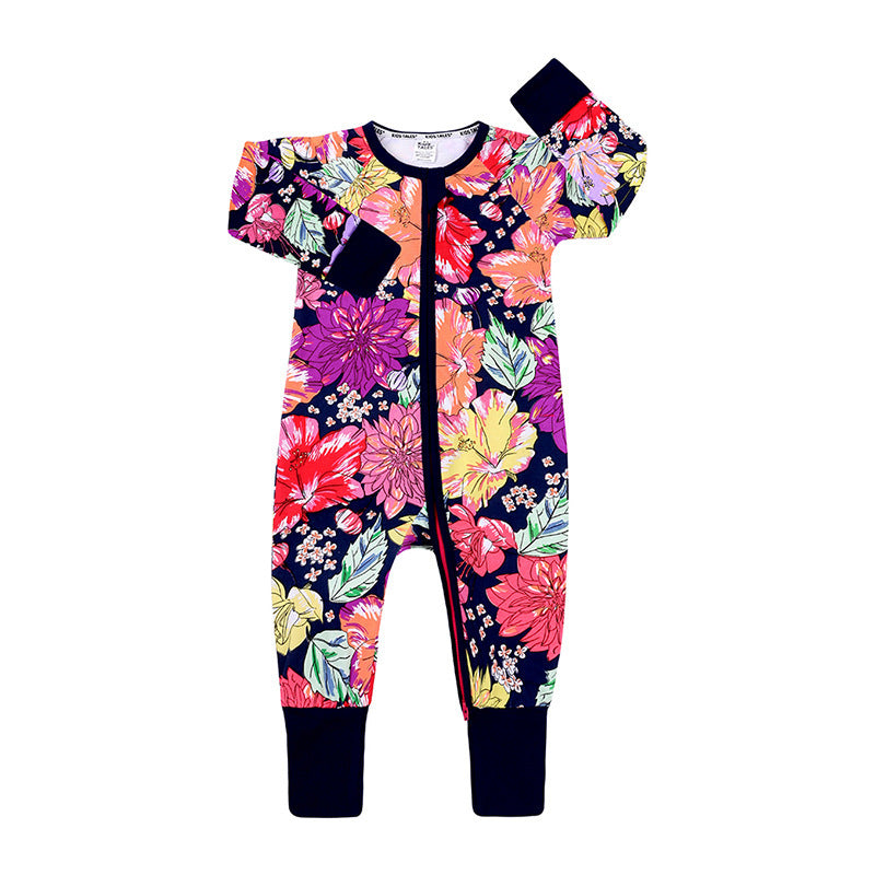 Children's Long-sleeved Romper Jump Suit