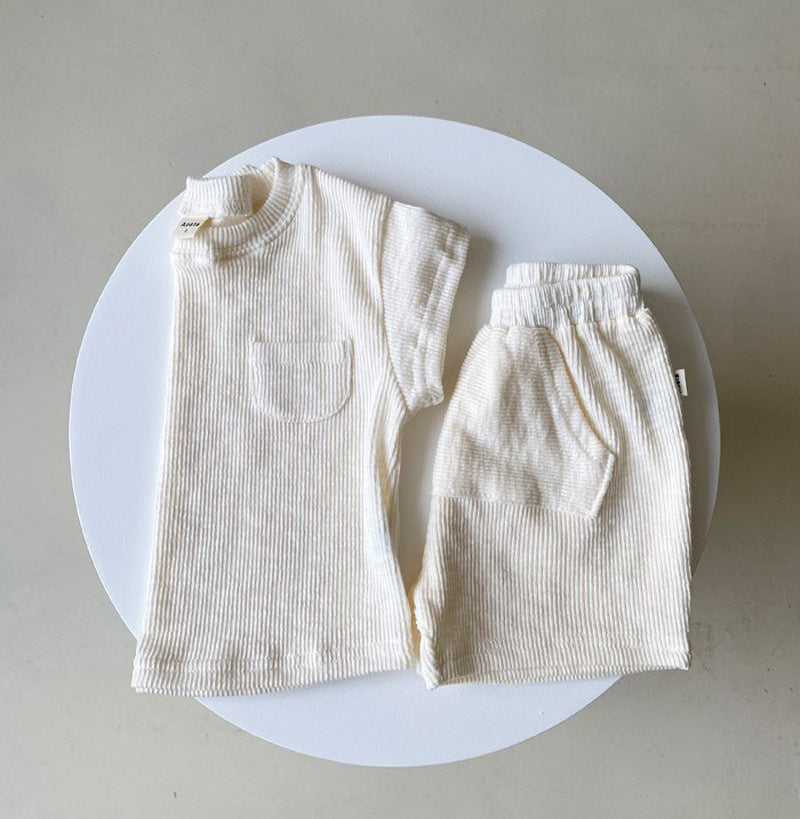 Children’s Summer Baby  Romper- Short / Shirt Set