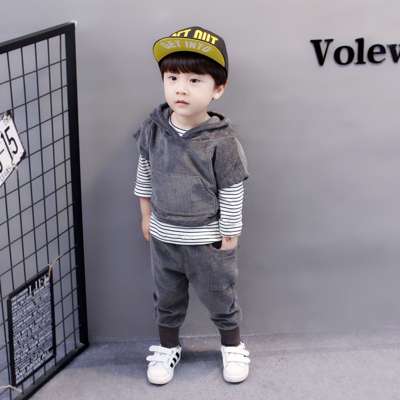 Two-Piece Hooded Set W/ Ears