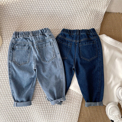 Boys' Crimped Trousers