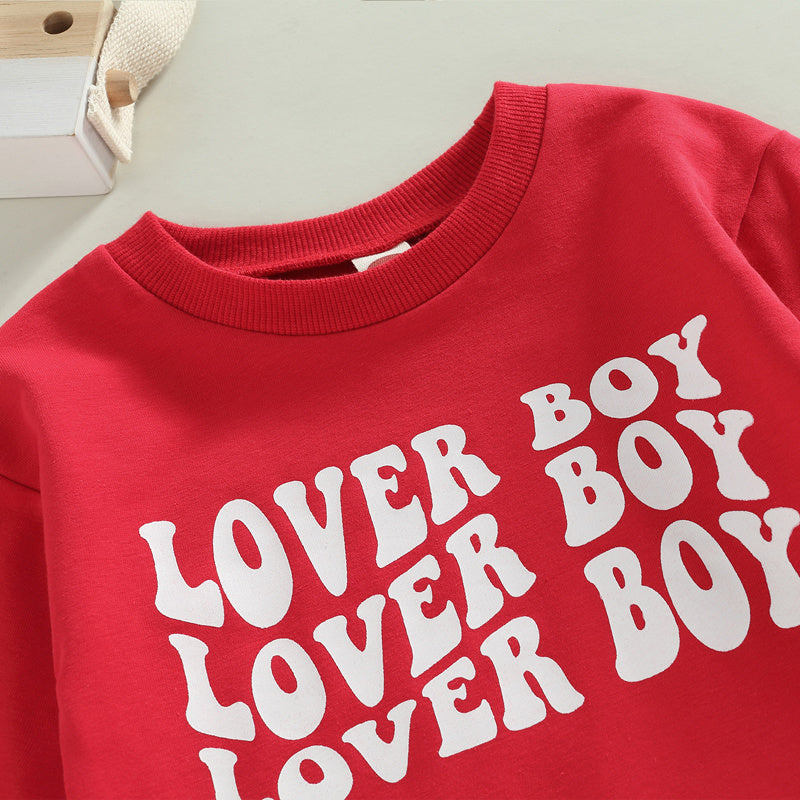 Fashion Letter Printing Baby Suit