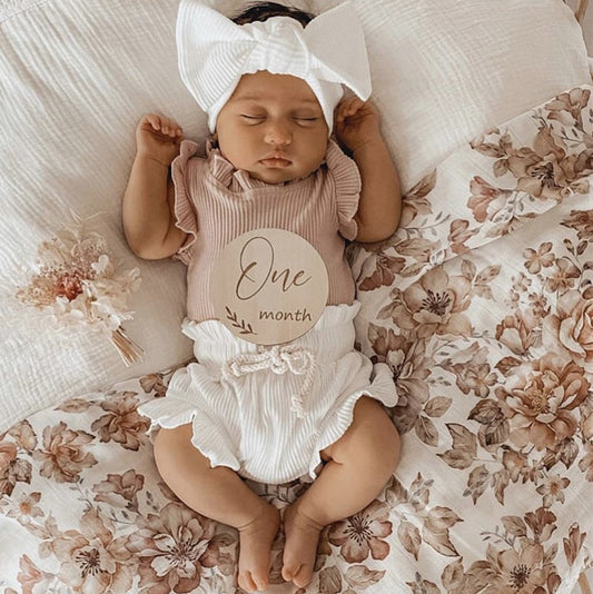 Baby One-piece Sleeveless Crawling Suit