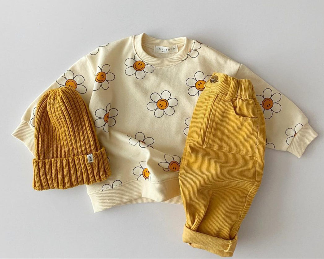Sunflower Anime Casual Sweatshirt