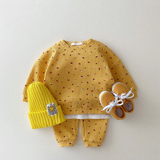Girls Sweatshirt Casual Set