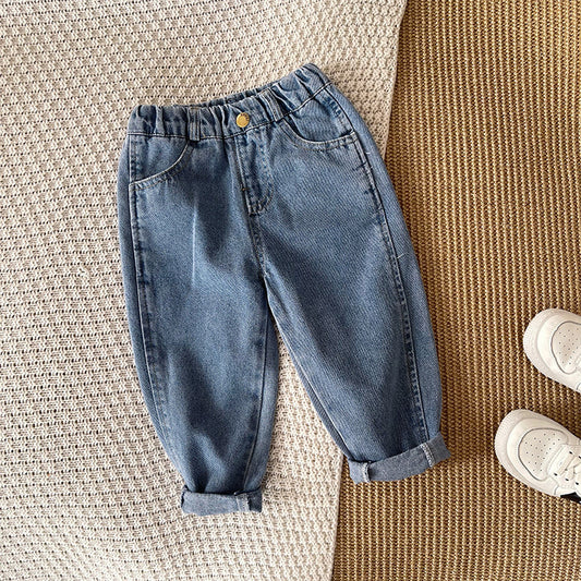 Boys' Crimped Trousers