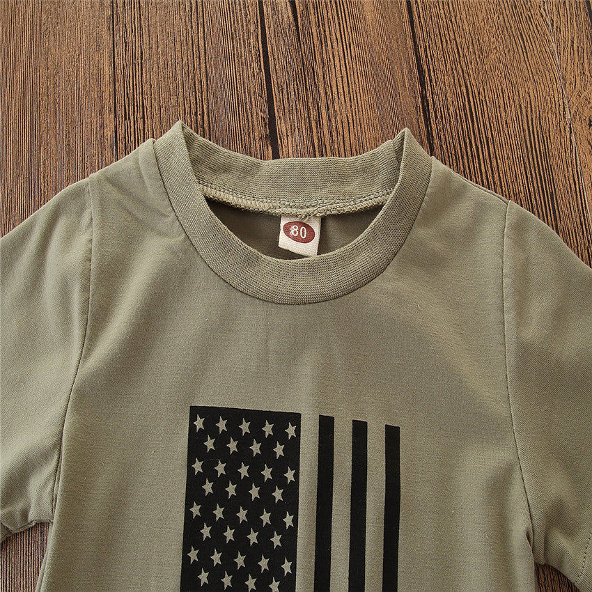 Little Boys Camo Suit
